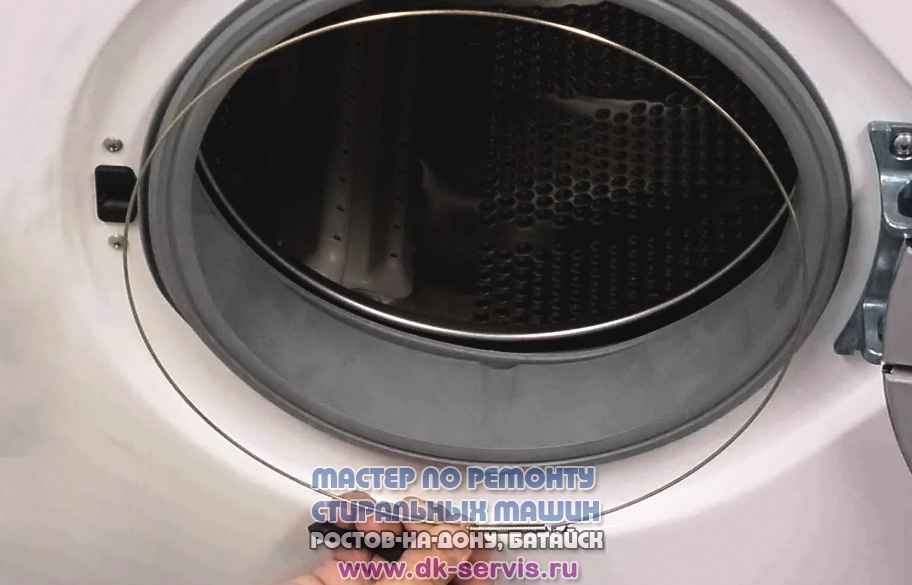 Замена уплотнительной резинки стиральной машины